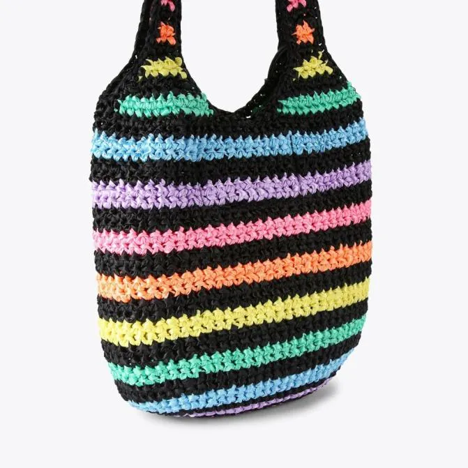 Kurt Geiger Shoulder Bags Crochet Tote Bag Black Other 8211 Women