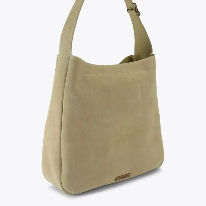 Kurt Geiger Shoulder Bags Large Bond Hobo Bag Pale Green 8211 Women