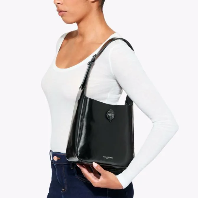 Kurt Geiger Shoulder Bags Small Bond Hobo Bag Black 8211 Women