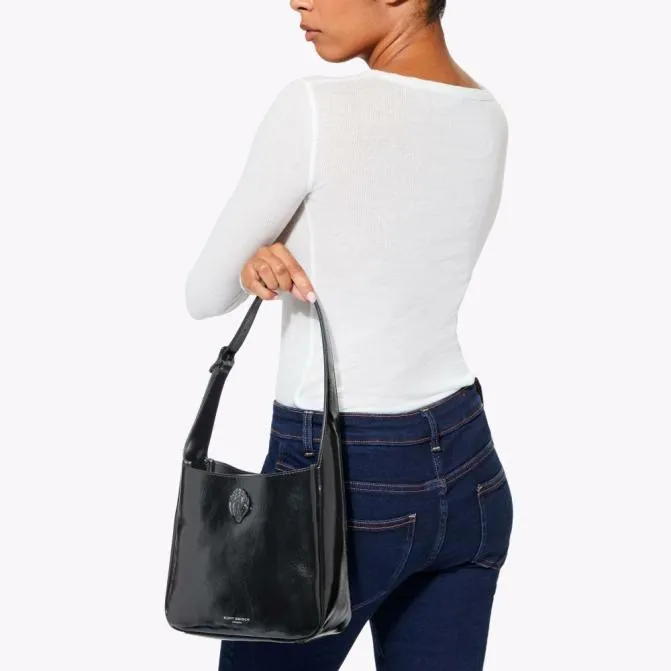 Kurt Geiger Shoulder Bags Small Bond Hobo Bag Black 8211 Women