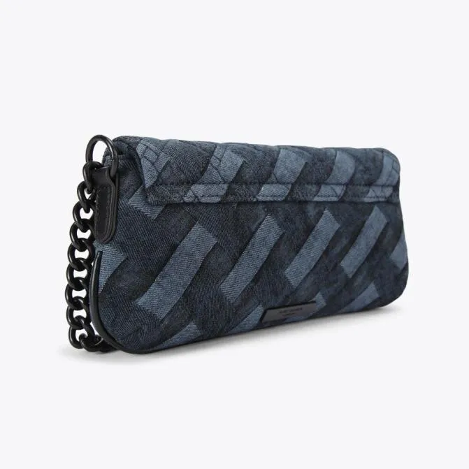 Kurt Geiger Shoulder Bags Small Long Kensington Bag Blue Dark 8211 Women
