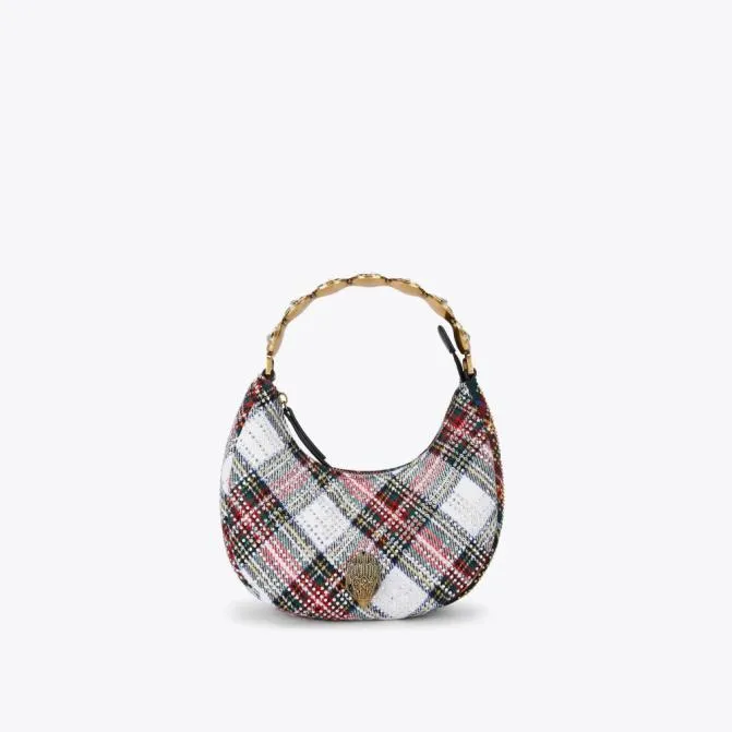 Kurt Geiger Shoulder Bags Small Tartan Octavia Moonbag Other 8211 Women