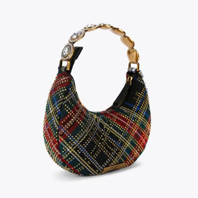 Kurt Geiger Shoulder Bags Small Tartan Octavia Moonbag Other 8211 Women