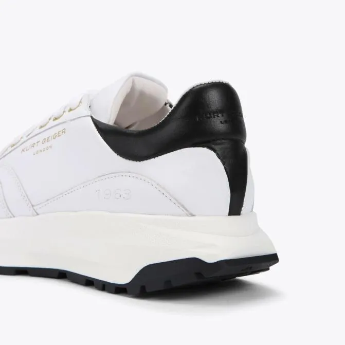 Kurt Geiger Sneakers Mens Gaspar White Black 8211 Men