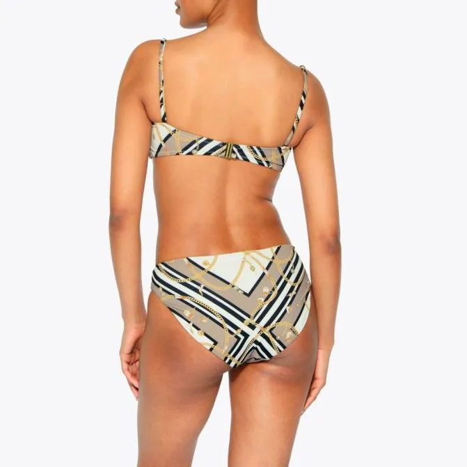 Kurt Geiger Swim Kensington Bikini Briefs Beige Combination 8211 Women