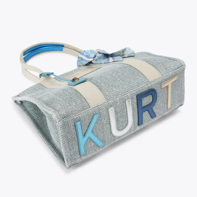 Kurt Geiger Tote Bags Large Southbank Tote Bag Blue Pale Combination 8211 Women