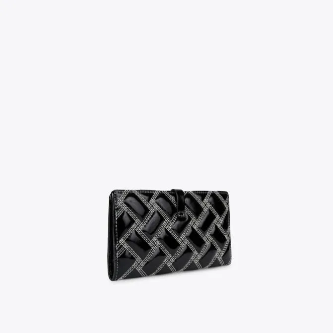 Kurt Geiger Wallets and Purses Soft Drench Wallet Black White 8211 Women