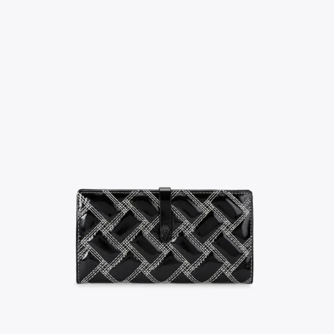 Kurt Geiger Wallets and Purses Soft Drench Wallet Black White 8211 Women