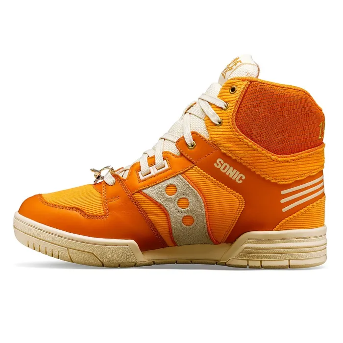 Lifestyle MenWomen Hommewrk X Saucony SpotBilt Sonic Hi Orange Saucony