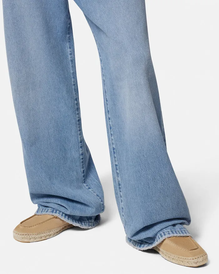 Loafers and Slippers Men Versace Logo Suede Espadrilles Beige