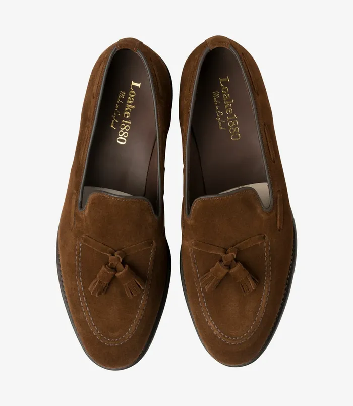 Loafers Russell Polo Suede 8211 Loake Men Loafers Russell Polo Suede 8211 Loake Men