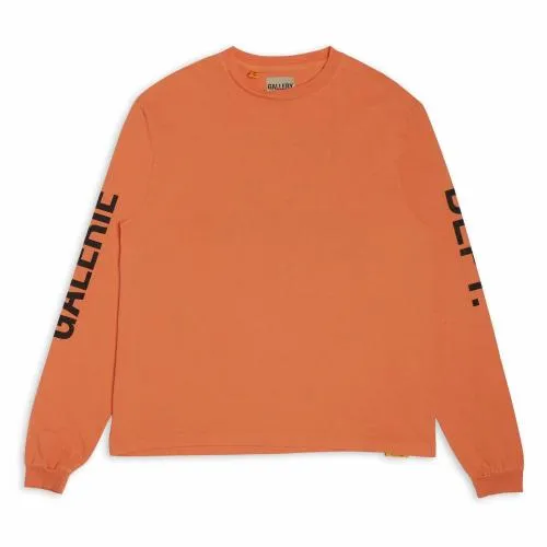 Long Sleeve Men Gallery Dept FRENCH COLLECTOR LS TEE Orange