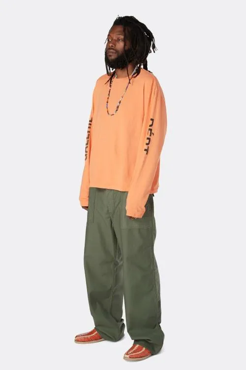 Long Sleeve Men Gallery Dept FRENCH COLLECTOR LS TEE Orange