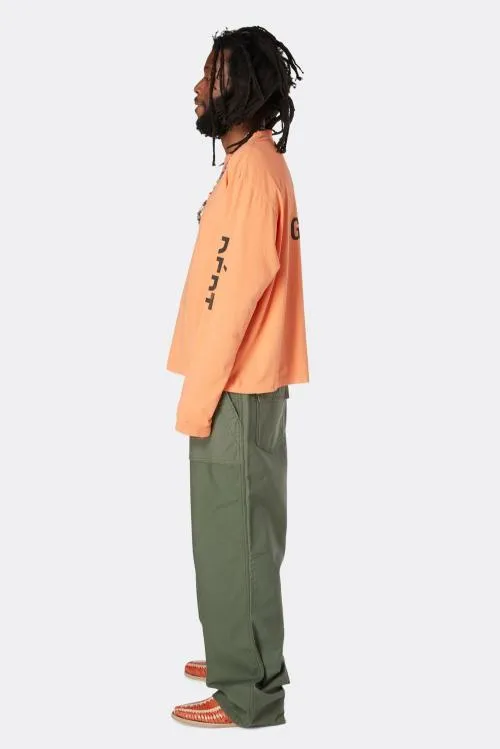 Long Sleeve Men Gallery Dept FRENCH COLLECTOR LS TEE Orange