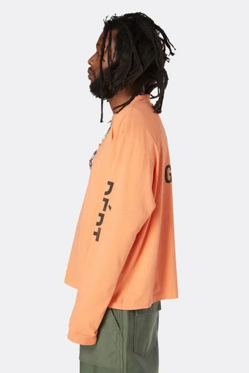 Long Sleeve Men Gallery Dept FRENCH COLLECTOR LS TEE Orange