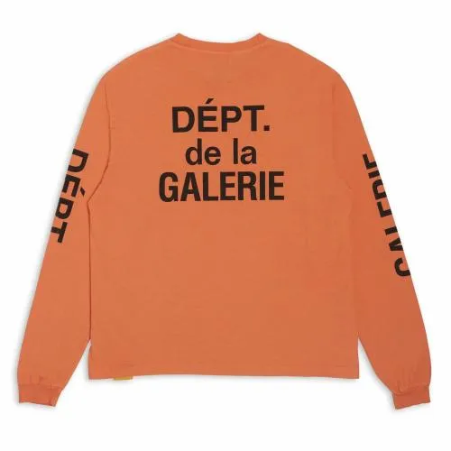 Long Sleeve Men Gallery Dept FRENCH COLLECTOR LS TEE Orange