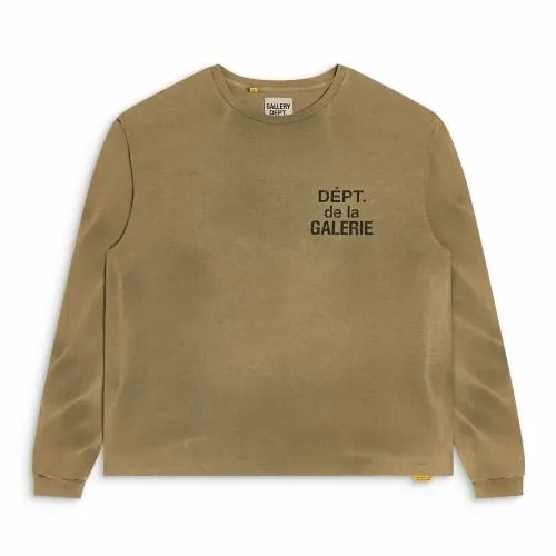 Long Sleeve Men Gallery Dept FRENCH LS TEE Olive