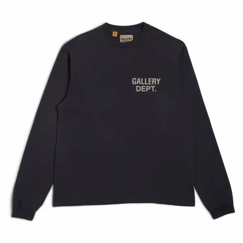 Long Sleeve Men Gallery Dept SOUVENIR LS TEE Black