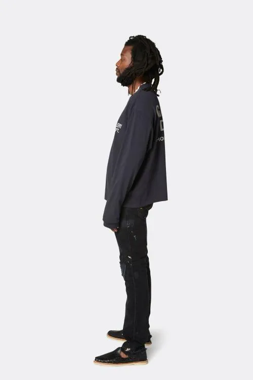 Long Sleeve Men Gallery Dept SOUVENIR LS TEE Black