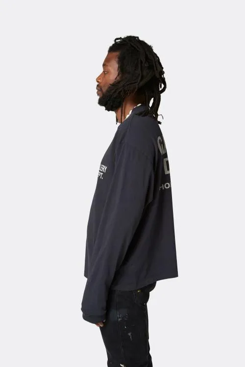Long Sleeve Men Gallery Dept SOUVENIR LS TEE Black