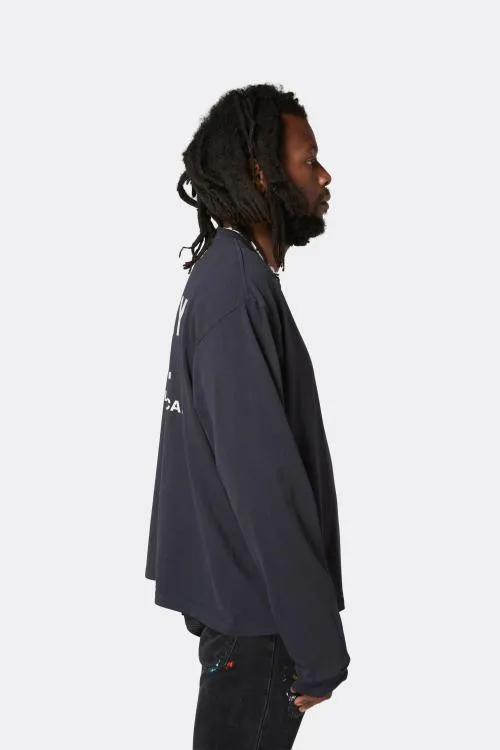 Long Sleeve Men Gallery Dept SOUVENIR LS TEE Black
