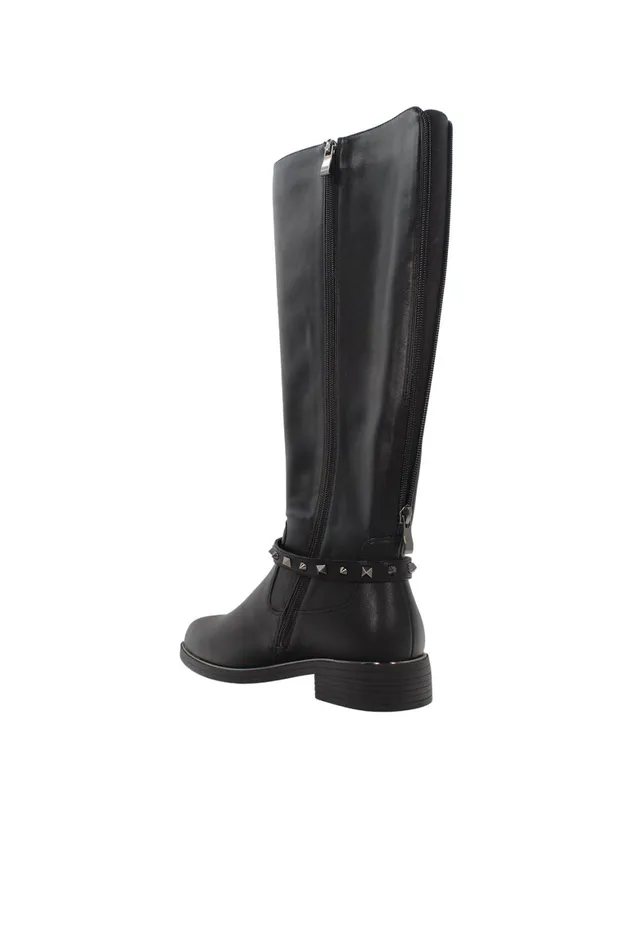 Lumberjack ANKLE BOOTS Women BOOT WITH BUCKLE BLACK Woman Boots Black
