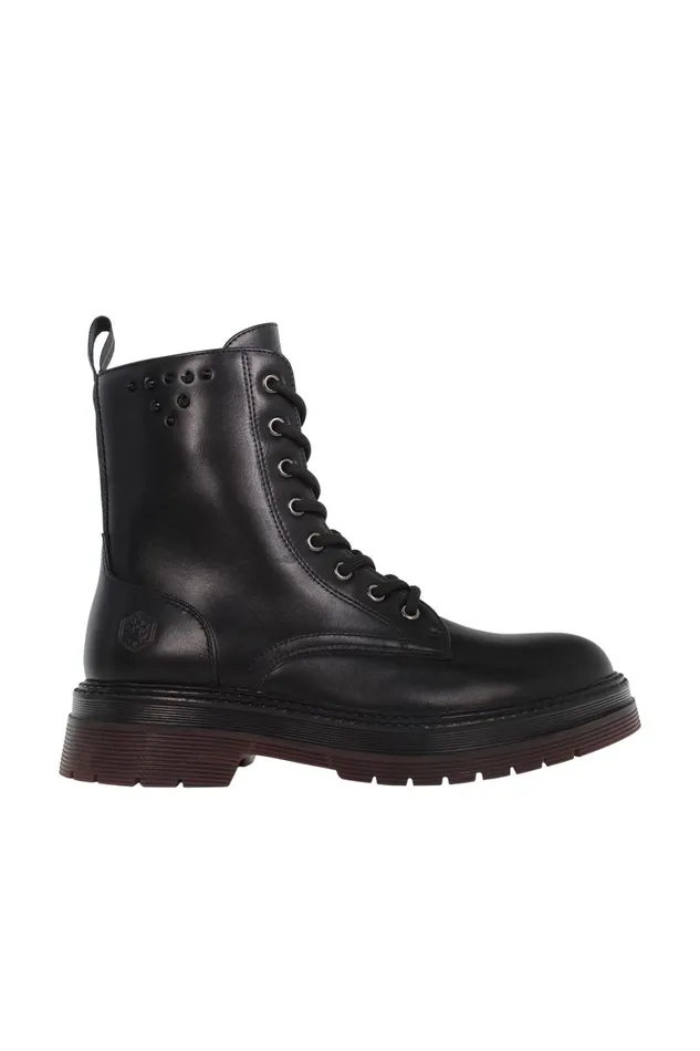 Lumberjack ANKLE BOOTS Women KOMBAT BOOT BLACK Woman 776 Black