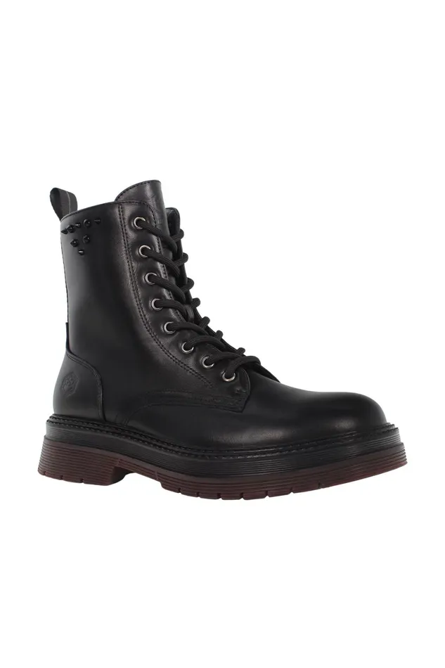 Lumberjack ANKLE BOOTS Women KOMBAT BOOT BLACK Woman 776 Black