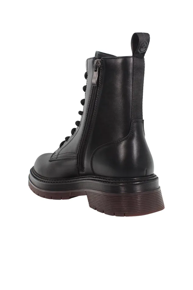 Lumberjack ANKLE BOOTS Women KOMBAT BOOT BLACK Woman 776 Black