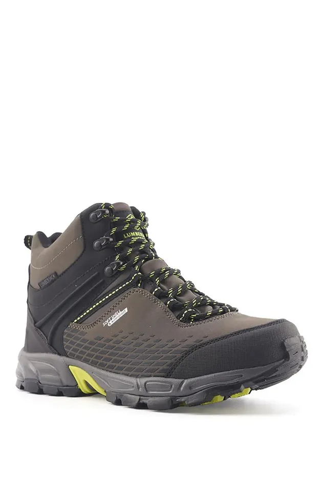 Lumberjack SNEAKERS Men HIKING BOOT WPF BROWN MULTI Man Comfort Shoes Brown