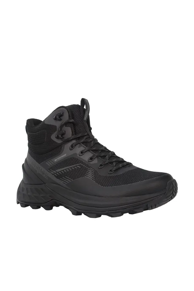 Lumberjack SNEAKERS Men PORYNA SMK0501001 BLACK Man Outdoor Boots Black