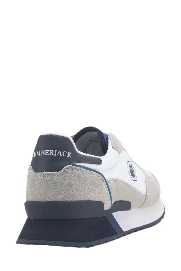 Lumberjack SNEAKERS Men WILSON SNEAKER WHITE MULTI Man Comfort Shoes White