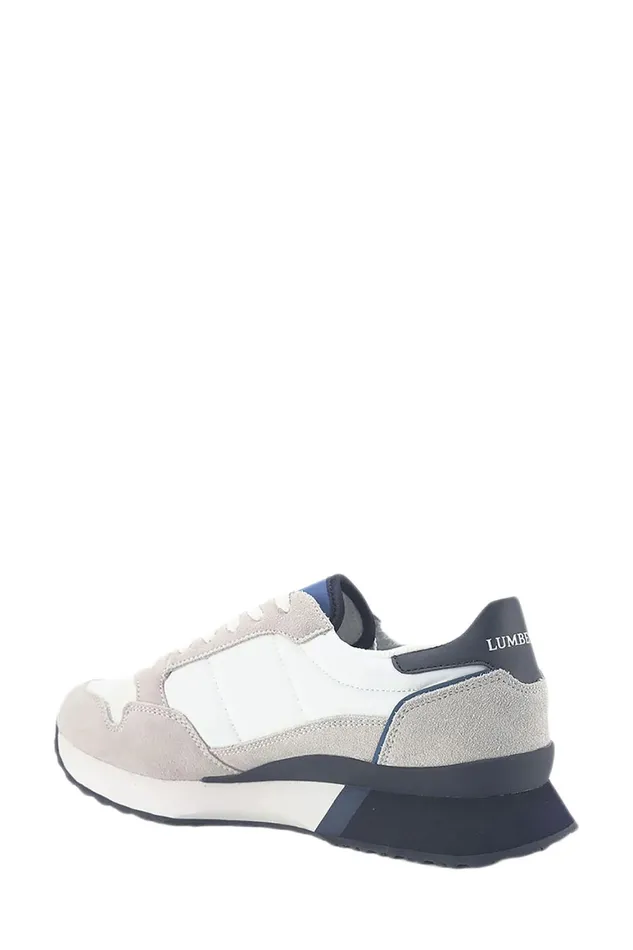 Lumberjack SNEAKERS Men WILSON SNEAKER WHITE MULTI Man Comfort Shoes White