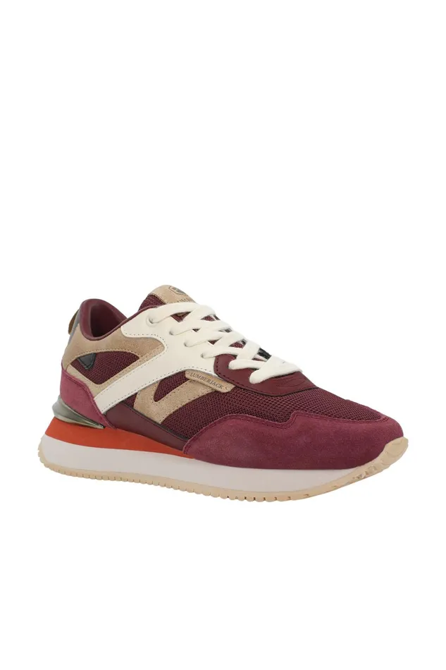 Lumberjack SNEAKERS Women CHARLOTTE SWI6711004 BORDEAUX Woman Sport Shoes Red