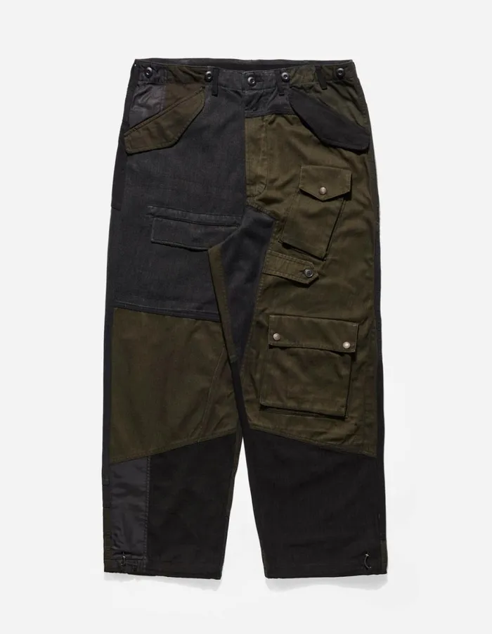 Maharishi Cargo Pants 4277 Upcycled M65 Loose Cargo Pants Black OD 8211 Men