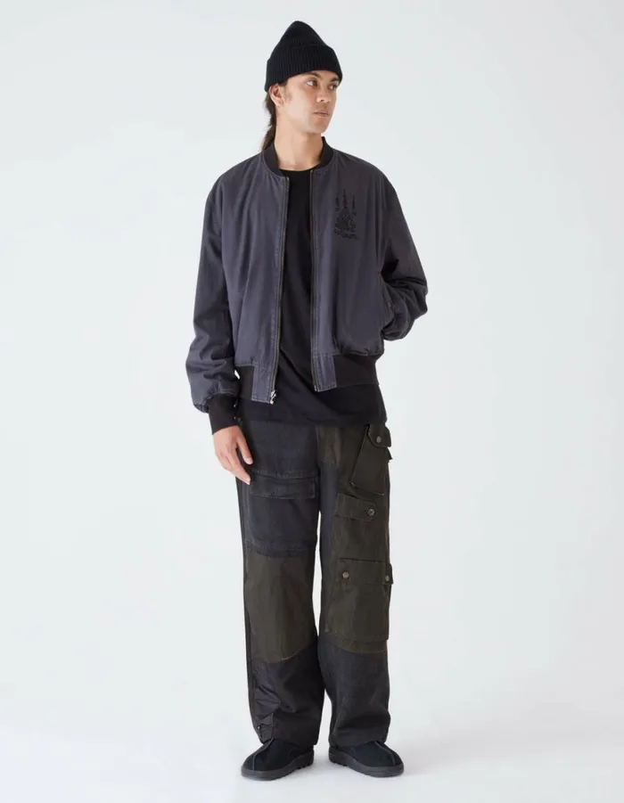 Maharishi Cargo Pants 4277 Upcycled M65 Loose Cargo Pants Black OD 8211 Men