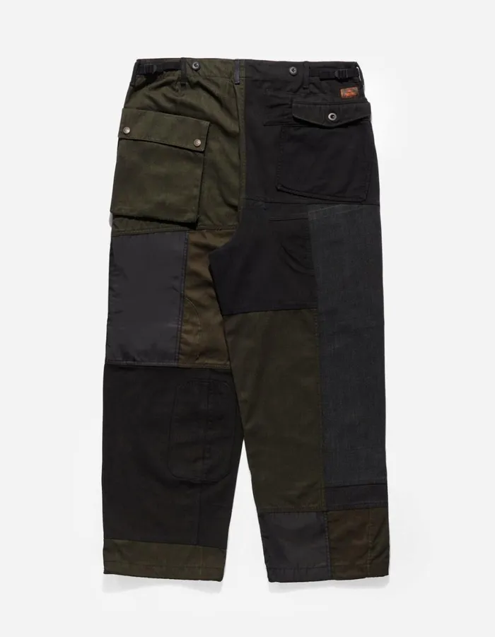Maharishi Cargo Pants 4277 Upcycled M65 Loose Cargo Pants Black OD 8211 Men