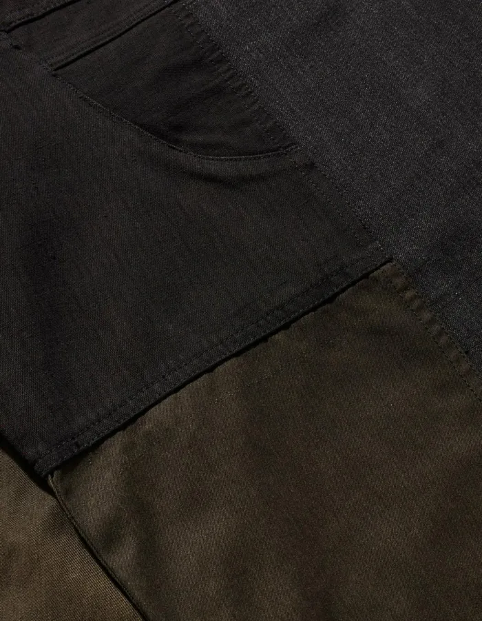 Maharishi Cargo Pants 4277 Upcycled M65 Loose Cargo Pants Black OD 8211 Men