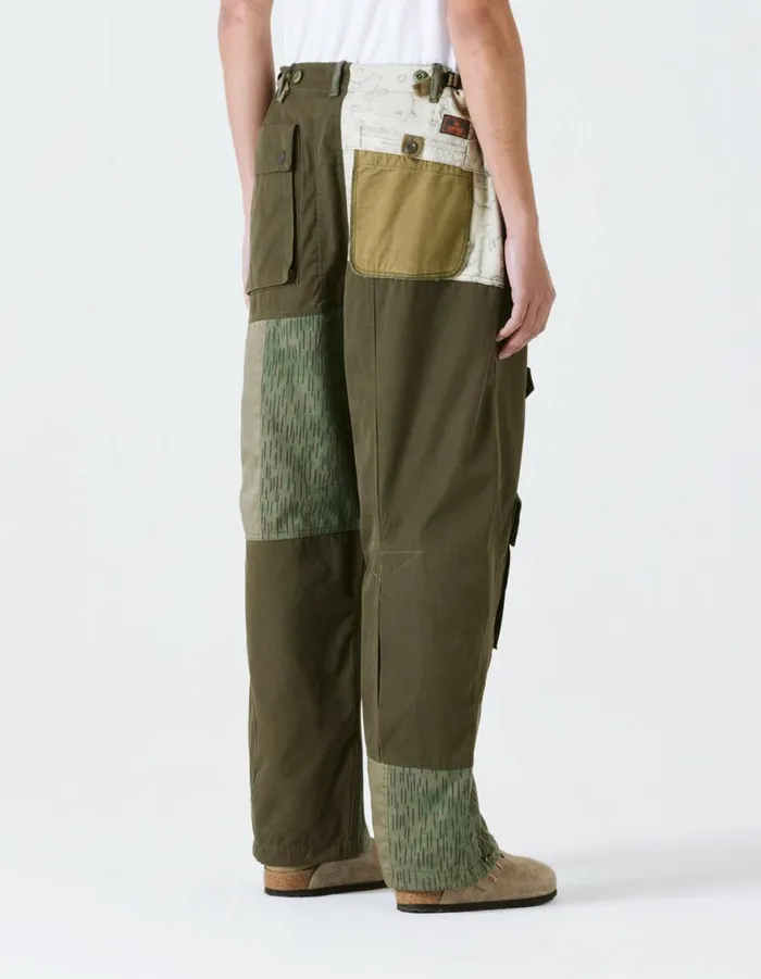 Maharishi Cargo Pants 4277 Upcycled M65 Loose Cargo Pants Olive 8211 Men