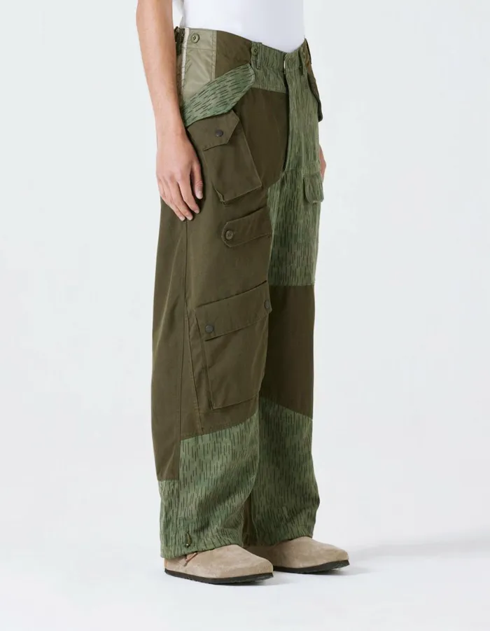 Maharishi Cargo Pants 4277 Upcycled M65 Loose Cargo Pants Olive 8211 Men