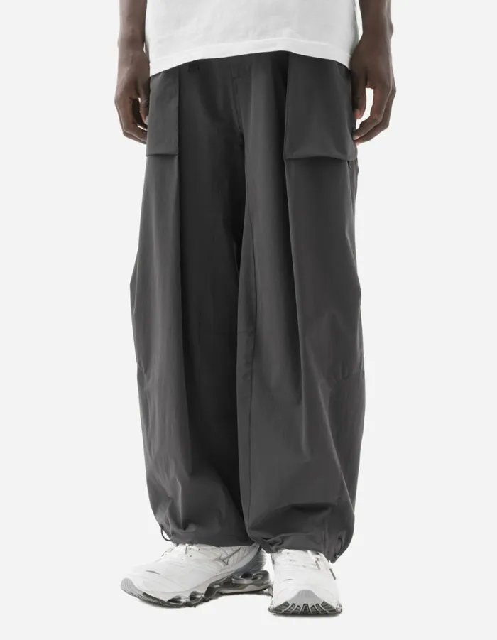 Maharishi Cargo Pants 6041 Recycled Pleated Track Pants Charcoal 8211 Men