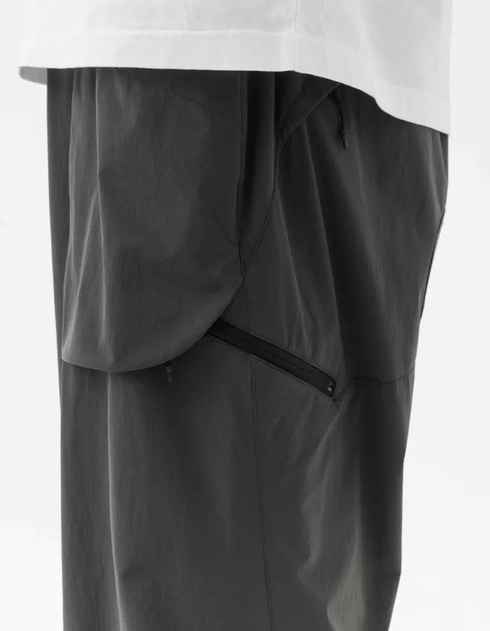 Maharishi Cargo Pants 6041 Recycled Pleated Track Pants Charcoal 8211 Men