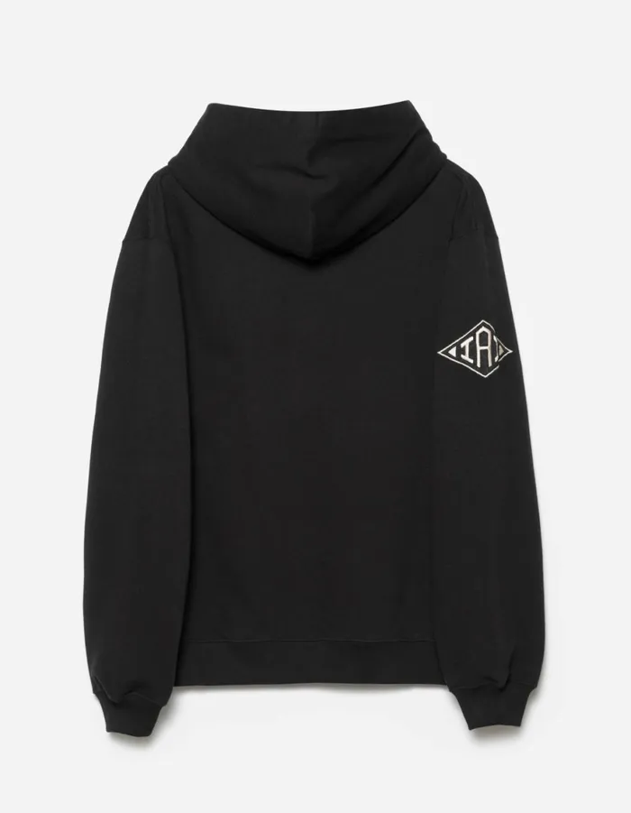 Maharishi Hooded Sweats 1102 Kamon Hooded Sweat Black 8211 Men