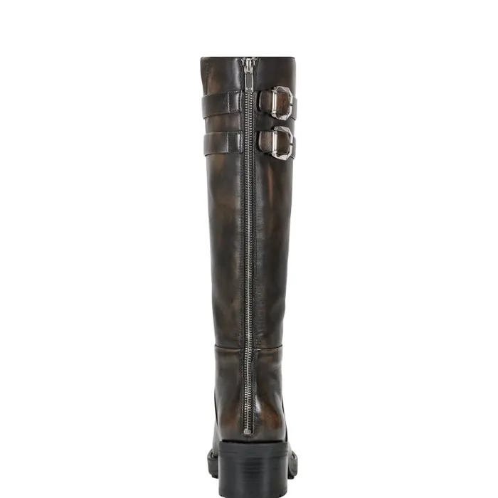 Marc Fisher Casual Boots Women Dariya Casual Boot Dark Brown Leather