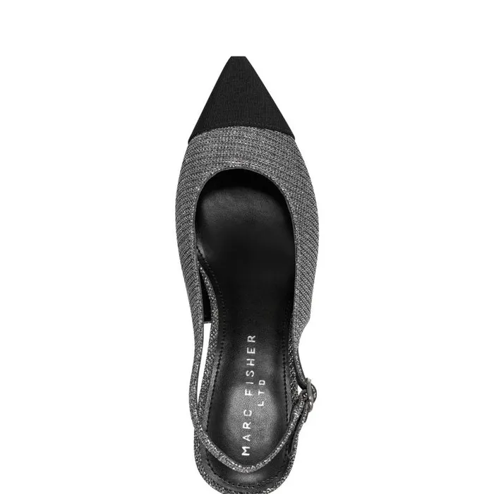 Marc Fisher Heels and Pumps Women Blakeley Slingback Pump Silver