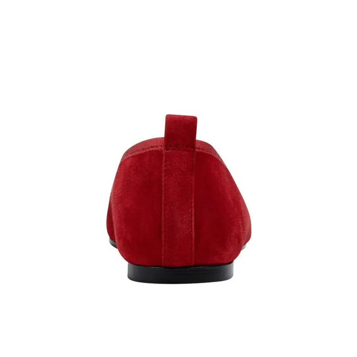 Marc Fisher Loafers and Flats Women Ubet Slipon Casual Flat Red