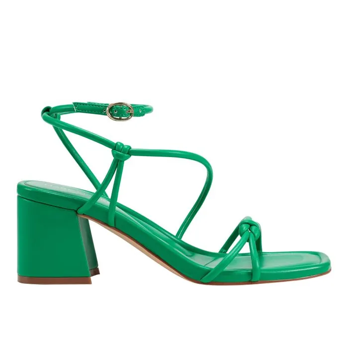 Marc Fisher Sandals Women Gurion Block Heel Sandal Dark Green