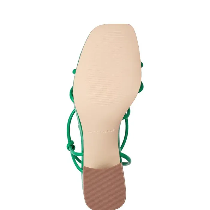 Marc Fisher Sandals Women Gurion Block Heel Sandal Dark Green