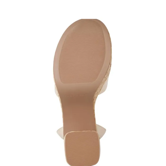 Marc Fisher Sandals Women Palyca Platform Espadrille Sandal Natural Leather