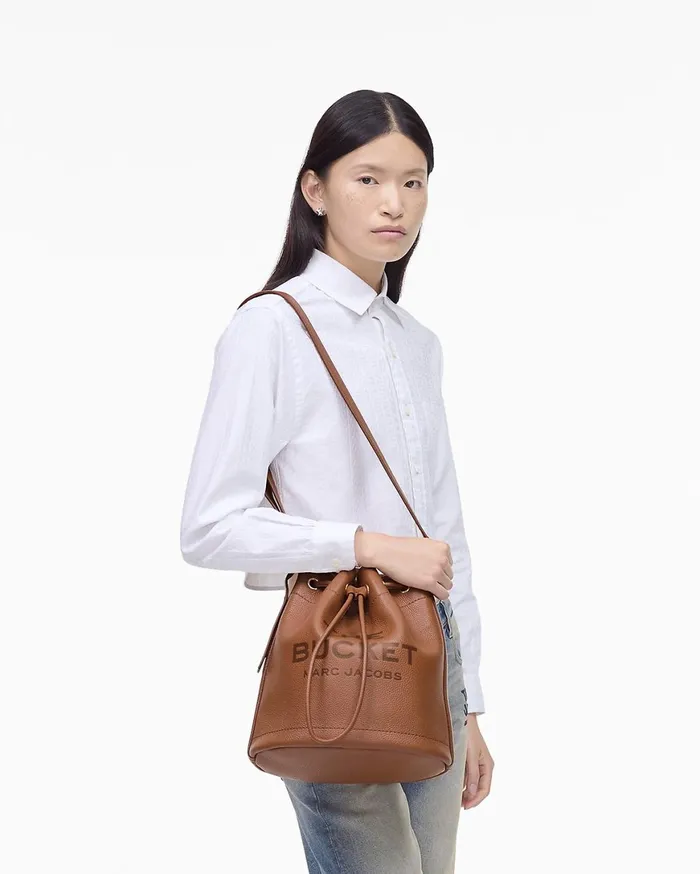 Marc Jacobs Bucket Bags The Leather Large Bucket Bag Argan Oil 8211 Women